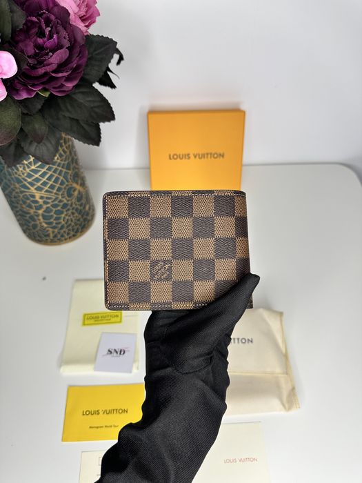 Portofel Louis Vuitton piele canvas 100% cutie inclusa cadou C:4