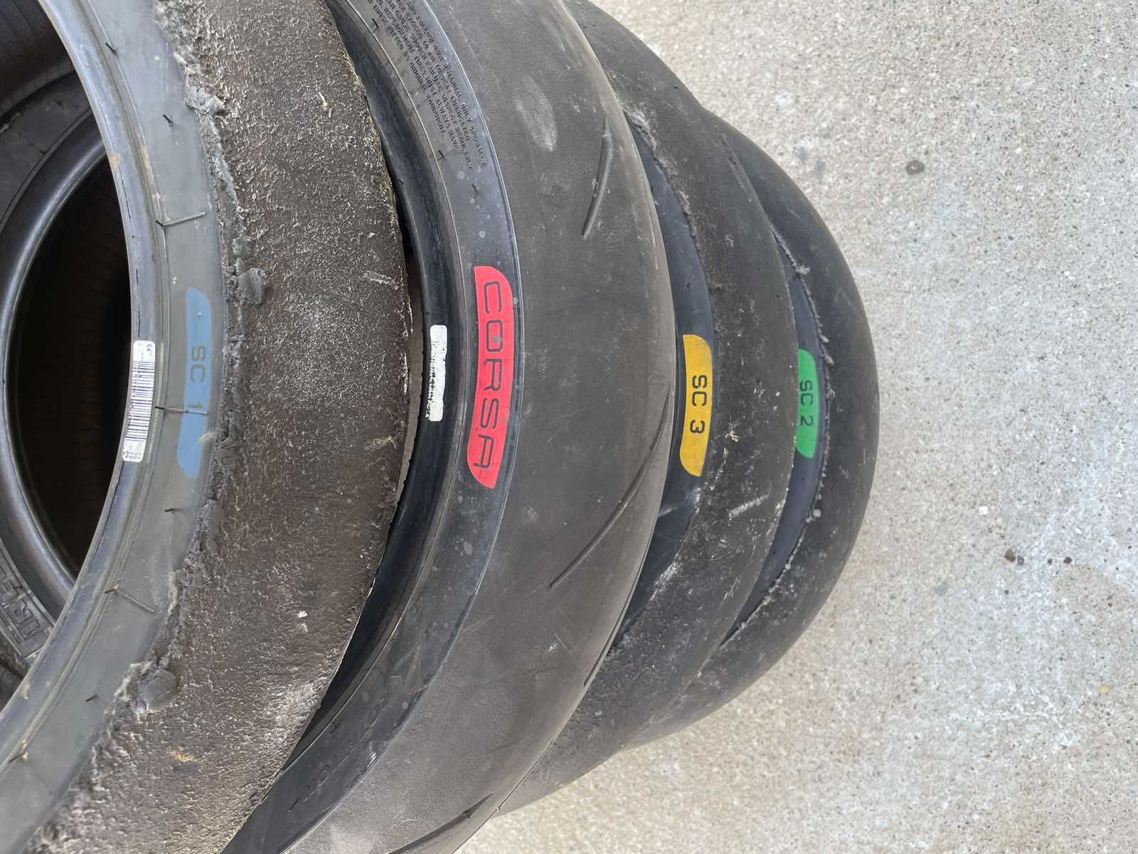 Гуми мотори Pirelli -SC1/SC2/SC3/Corsa |Continental | Michelin
