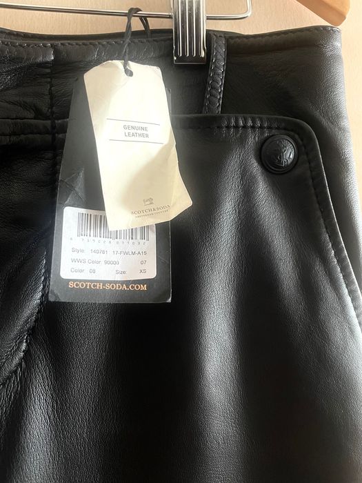 Кожен панталон Scotch and Soda