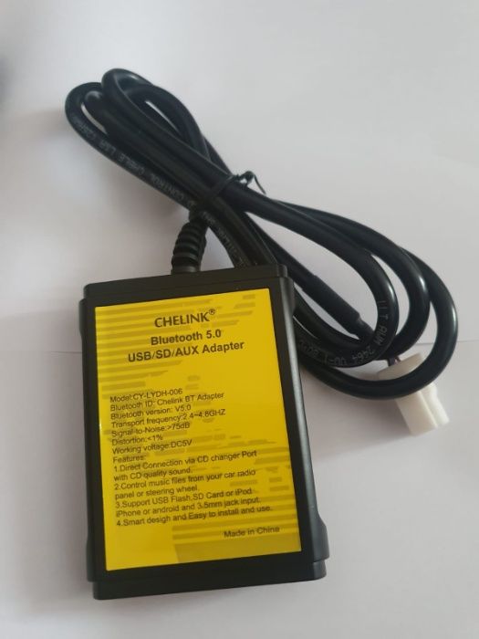 Interfata adaptor USB AUX card SD handsfree Bluetooth 5.0 Auto Toyota