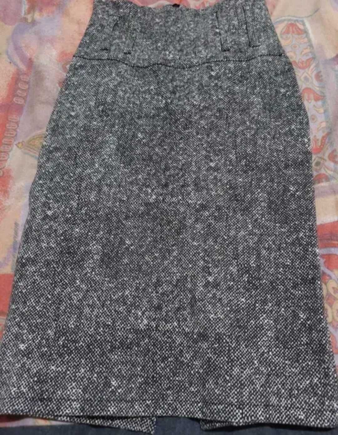 Fustă casual dreaptă