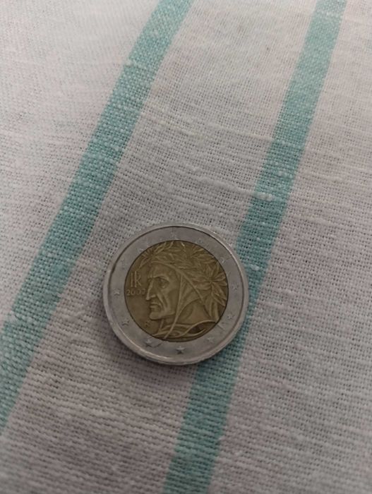 Монета 2 евро 2002 г.