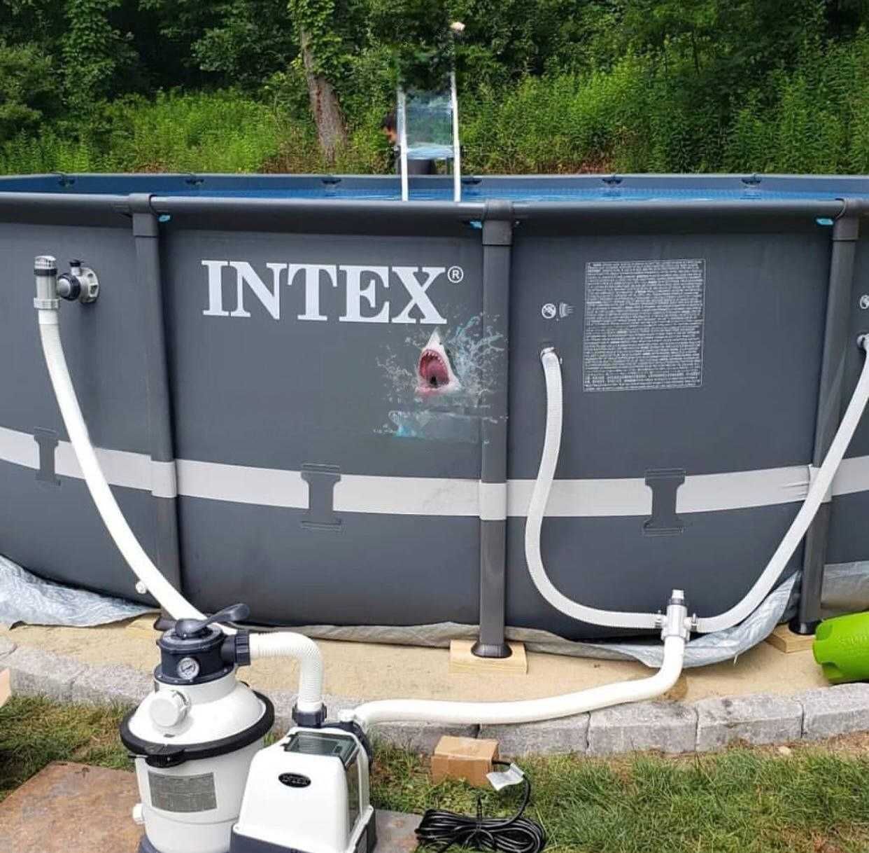 Бассейн INTEX быстрая доставка и установка по городу