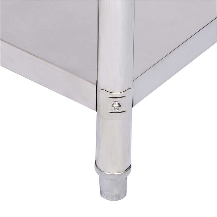 Masa Inox 120x60x85cm Polita Jos – CEL MAI MIC PRET, Rezistenta