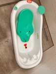 Cadita ergonomica cu reductor detasabil Little Mom New Green