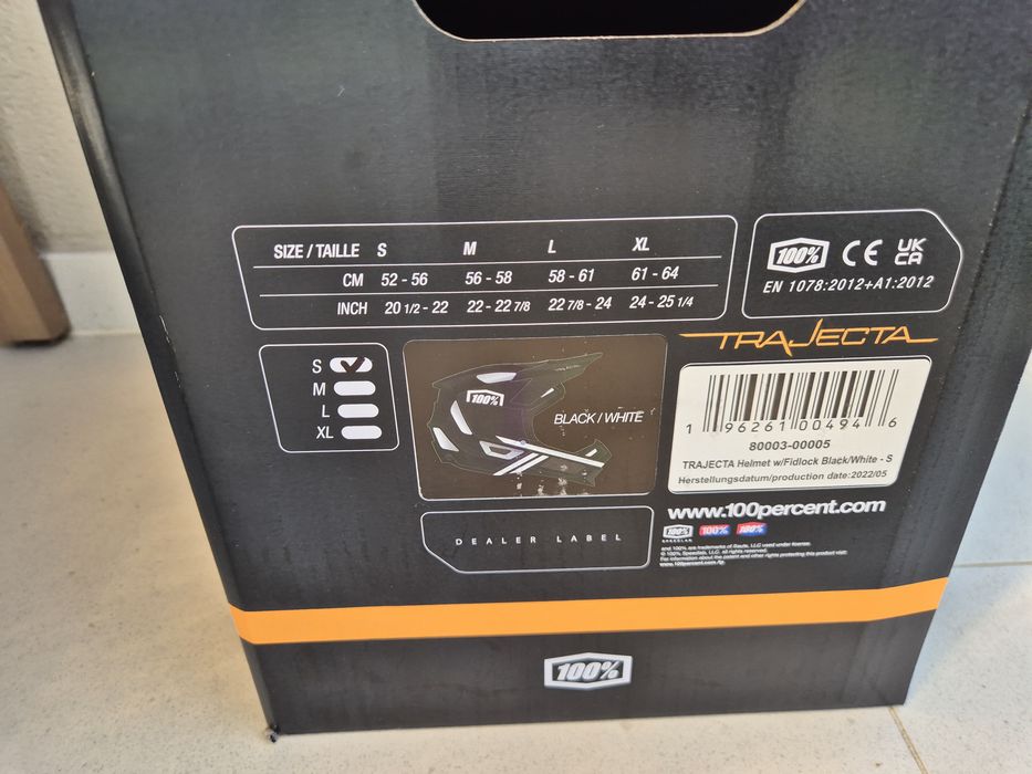 Cască bicicletă 100% S Nou