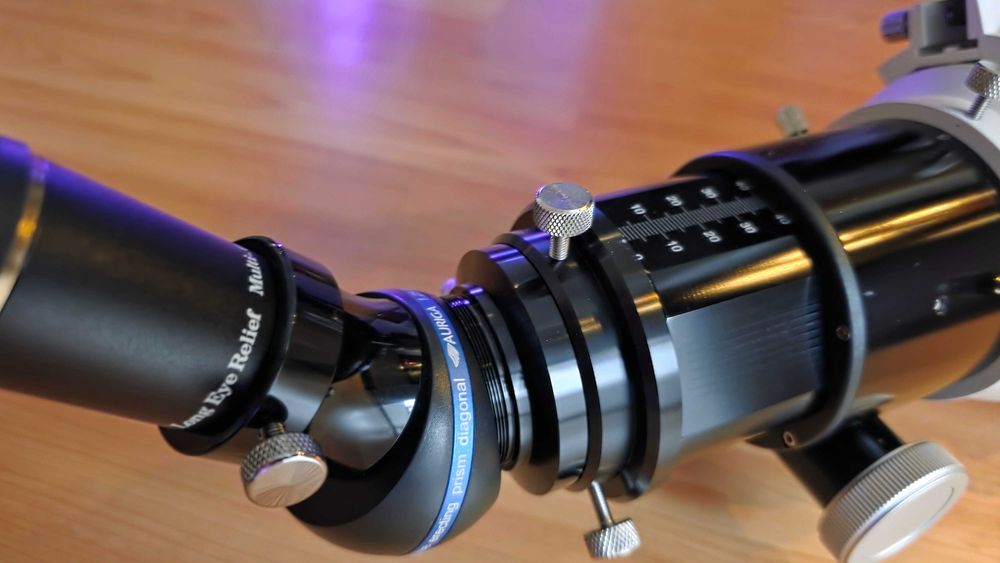 Telescop Bresser 102s/600Hexafoc + Upgrade