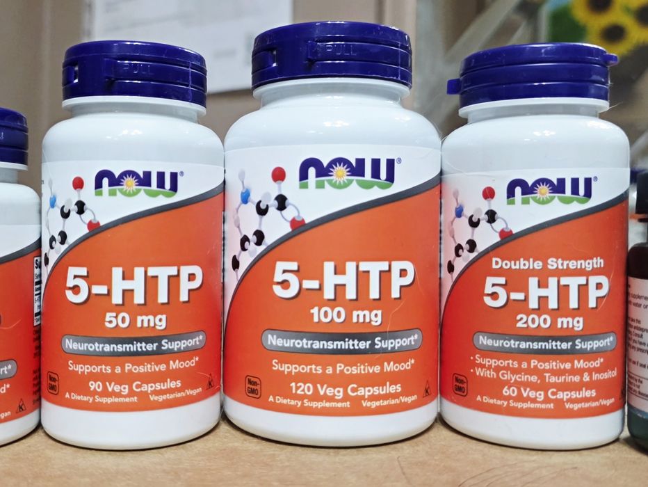 ДОСТАВКИ НЕТ Now 5-HTP 50mg 100mg 200mg Made in USA смотрите описание