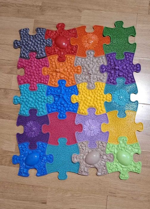 Set covorase ortopedice senzoriale puzzle - Mini Puzzle Muffik