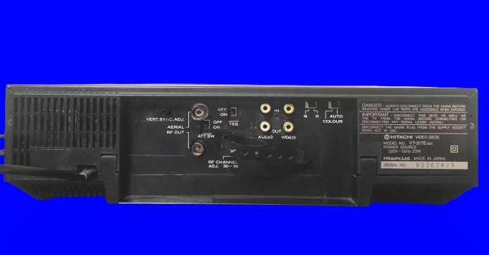 Цена - 75€. Video Hitachi VT-517E HQ - Japan + 50 Видеокасети VHS