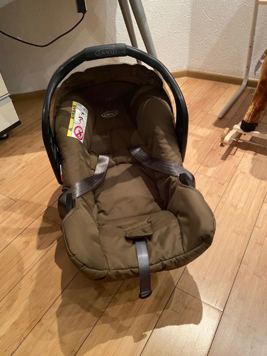 Автокресло Graco Junior Baby High End Olive