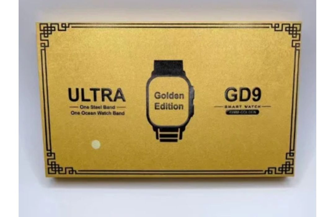 Ultra Smartwatch GD9, Auriu bluetooth