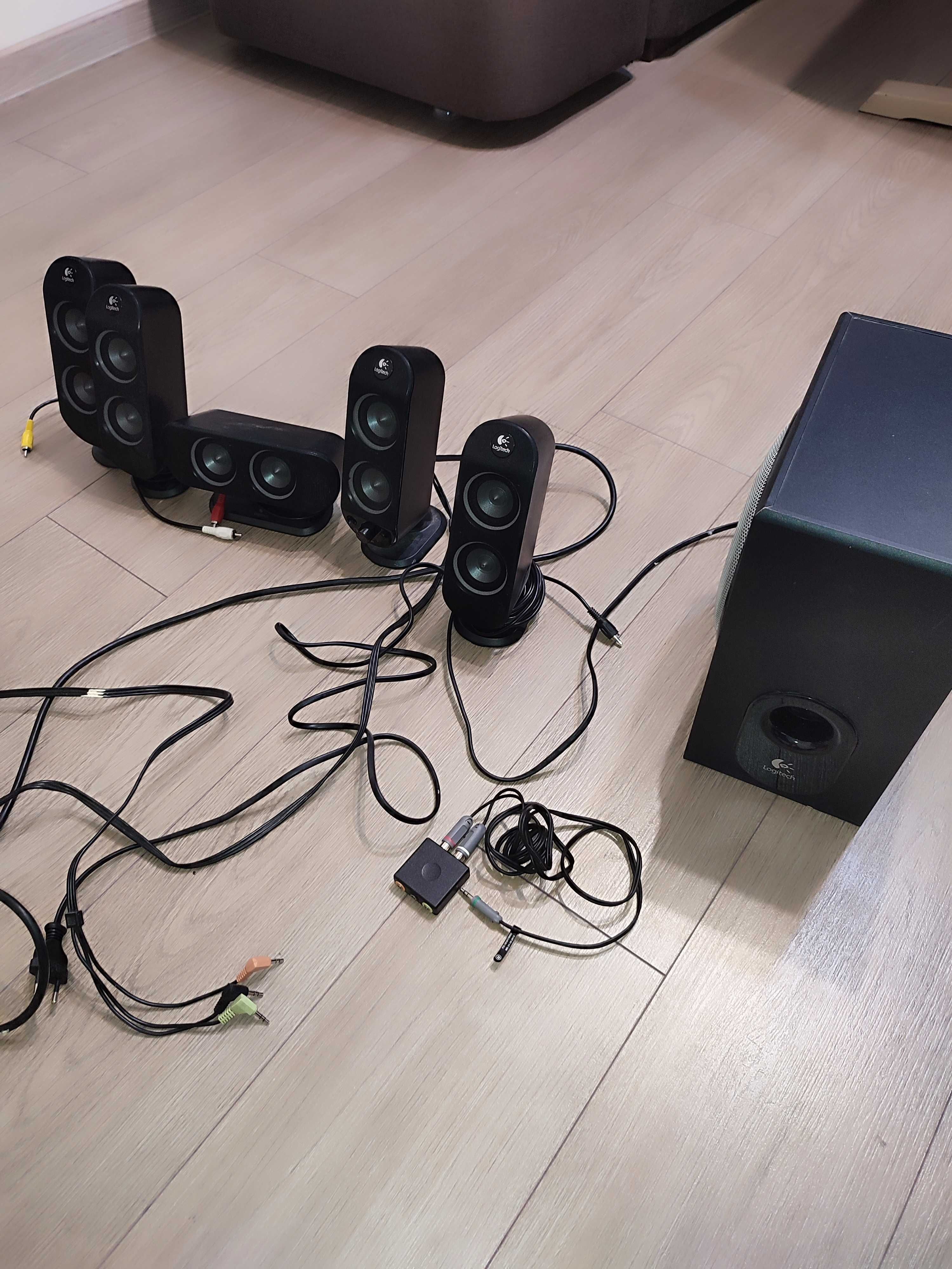 Logitech X530 тонколони 5.1