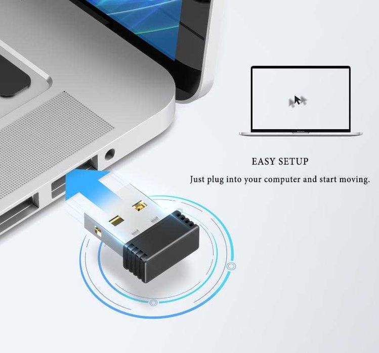 Фалш Движение Имитация USB Air Drive Mouse Jiggler Moji Wiggler Jitter