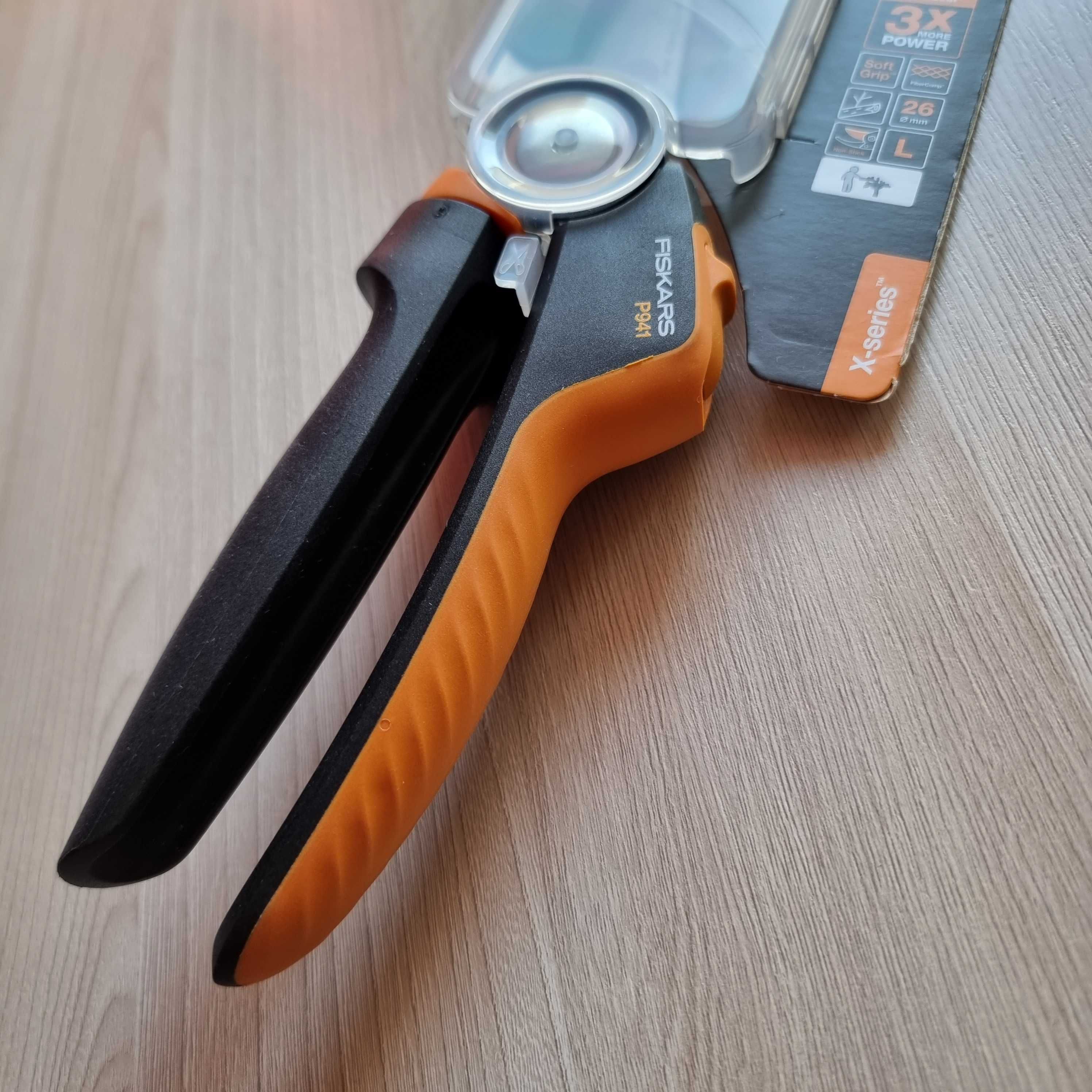 FISKARS foarfeca gradina pt taiat crengi pomi nicovala lama otel 28.5