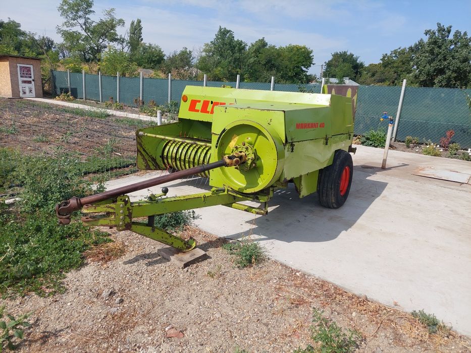 Presa de balotat balotiera claas markant 40