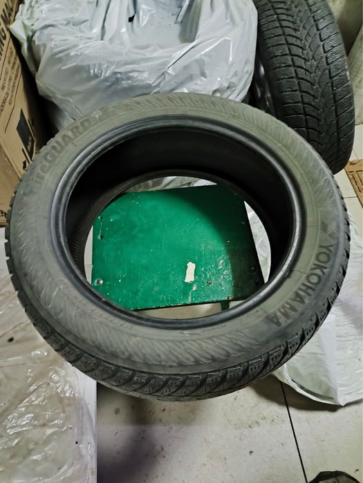 Шины yokohama зимние с шипами 215/55/17