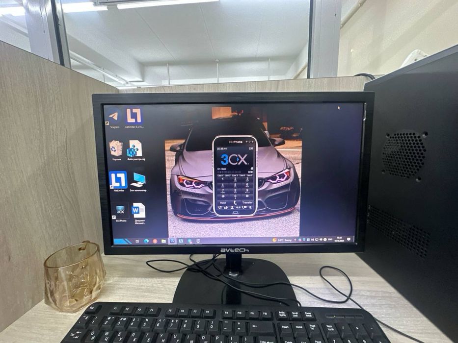 Call center uchun tayyor mebel stul xamda kompyuteri b/u