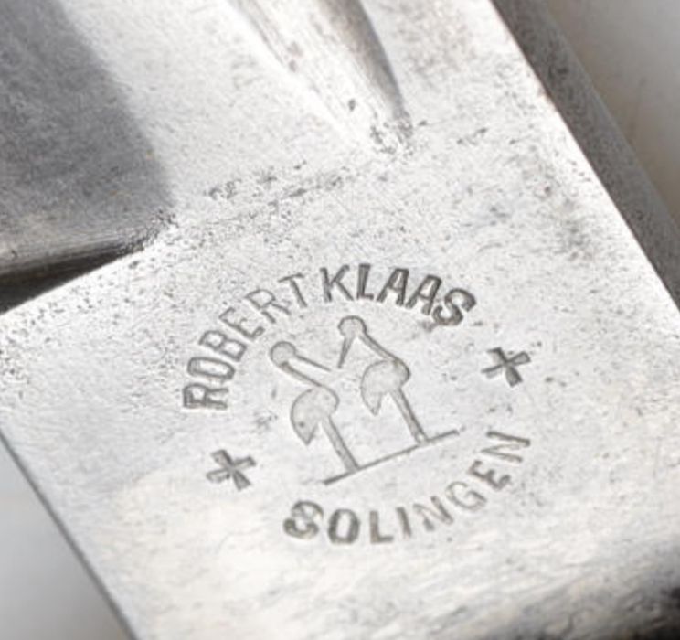 Cuțit  german stanțat Robert Klaas, Solingen