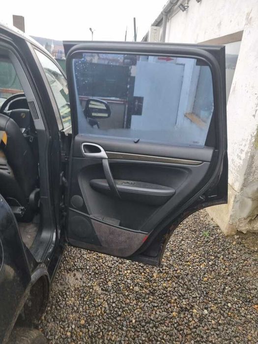 Usa Dreapta Spate Porsche Cayenne 2002 - 2006 SUV 4 Usi NEGRU Z4 / C9Z (1131)