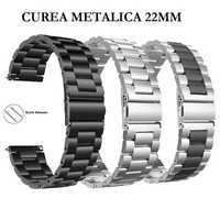 Curea metalica 22mm Samsung Galaxy Watch 3 Gear S3 Huawei Watch GT 2