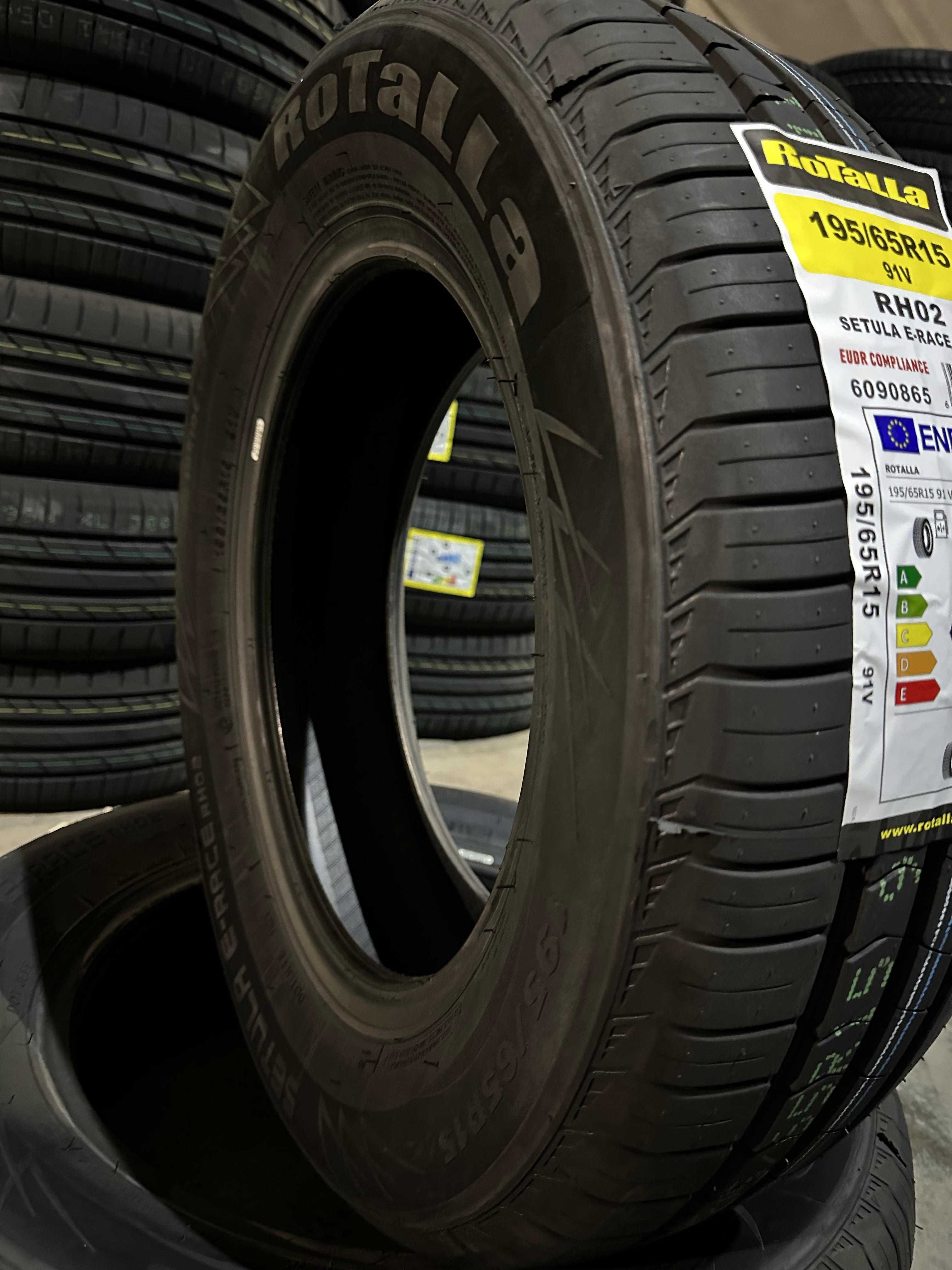 Нови летни гуми ROTALLA SETULA E-RACE RH02 195/65R15 91V НОВ DOT