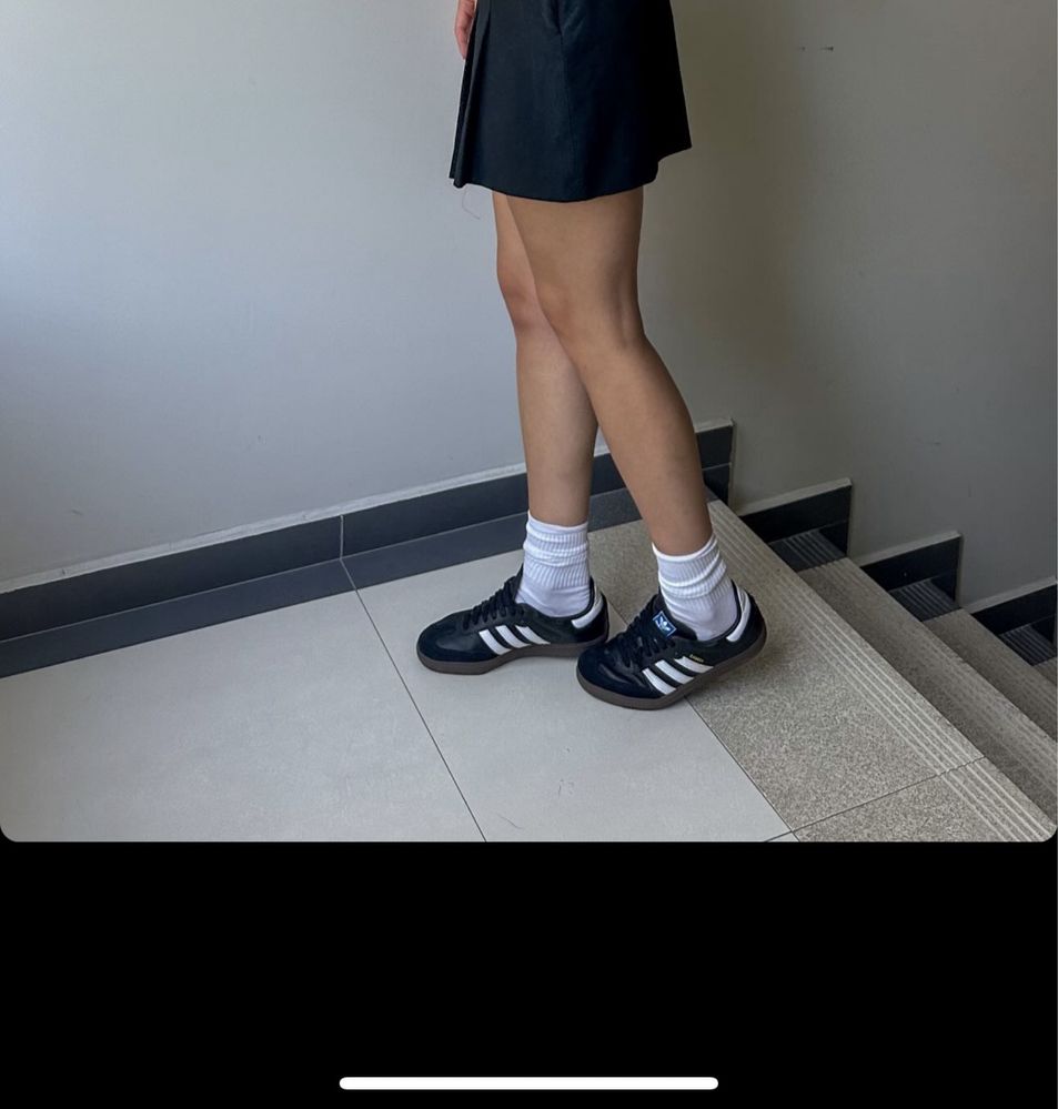 Adidas samba черно