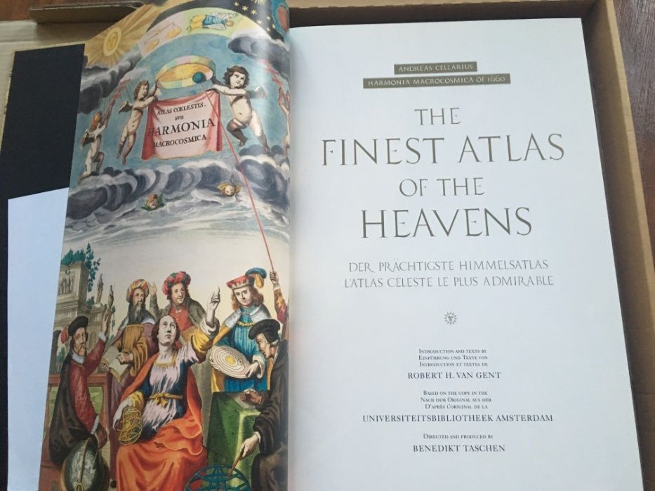 TASCHEN Andreas Cellarius, Harmonia Macrocosmica atlas astrologie