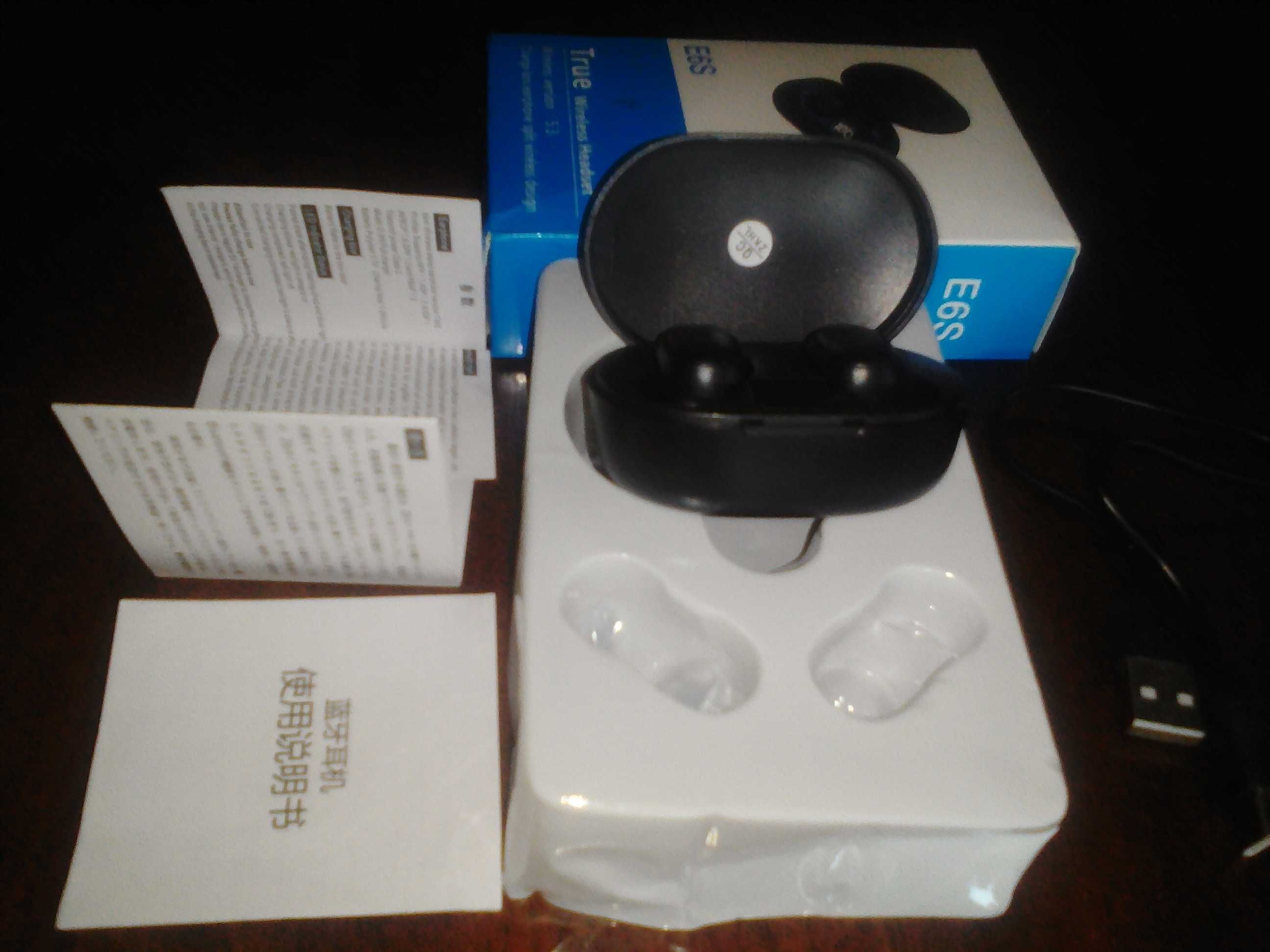 Безжични Bluetooth слушалки TWS E6S