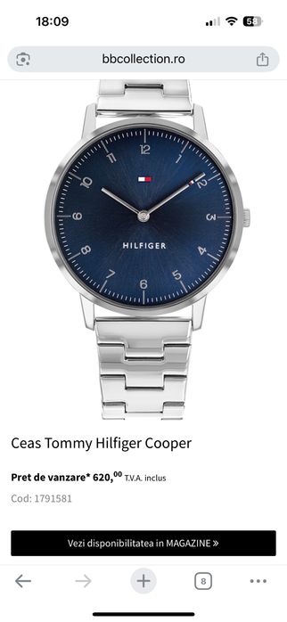 Ceas TOMMY HILFIGER original