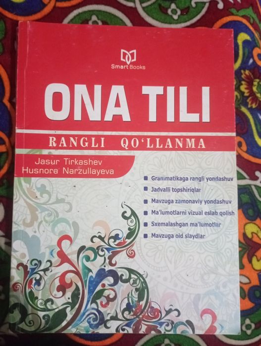 Ona tilidan rangli qoʻllanma va testlar