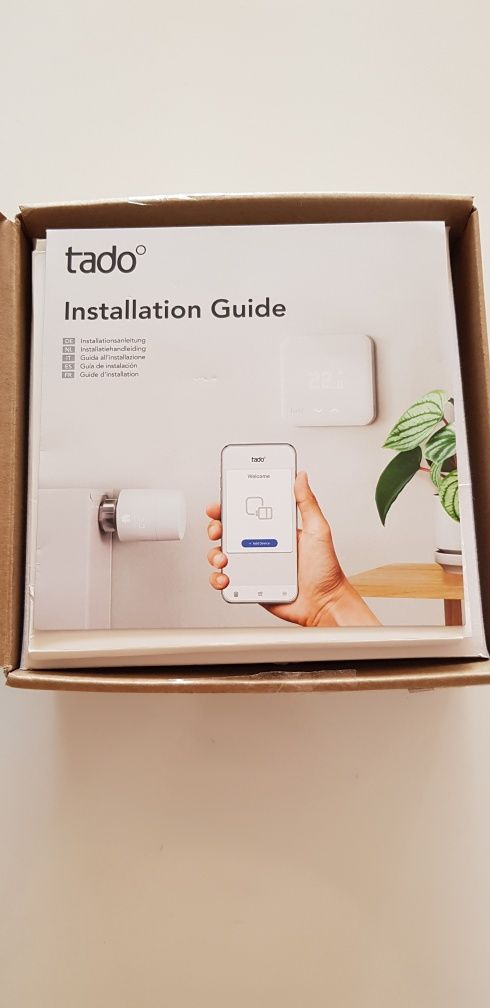Смарт термостат Tado, Starter Kit V3+ с интернет мост