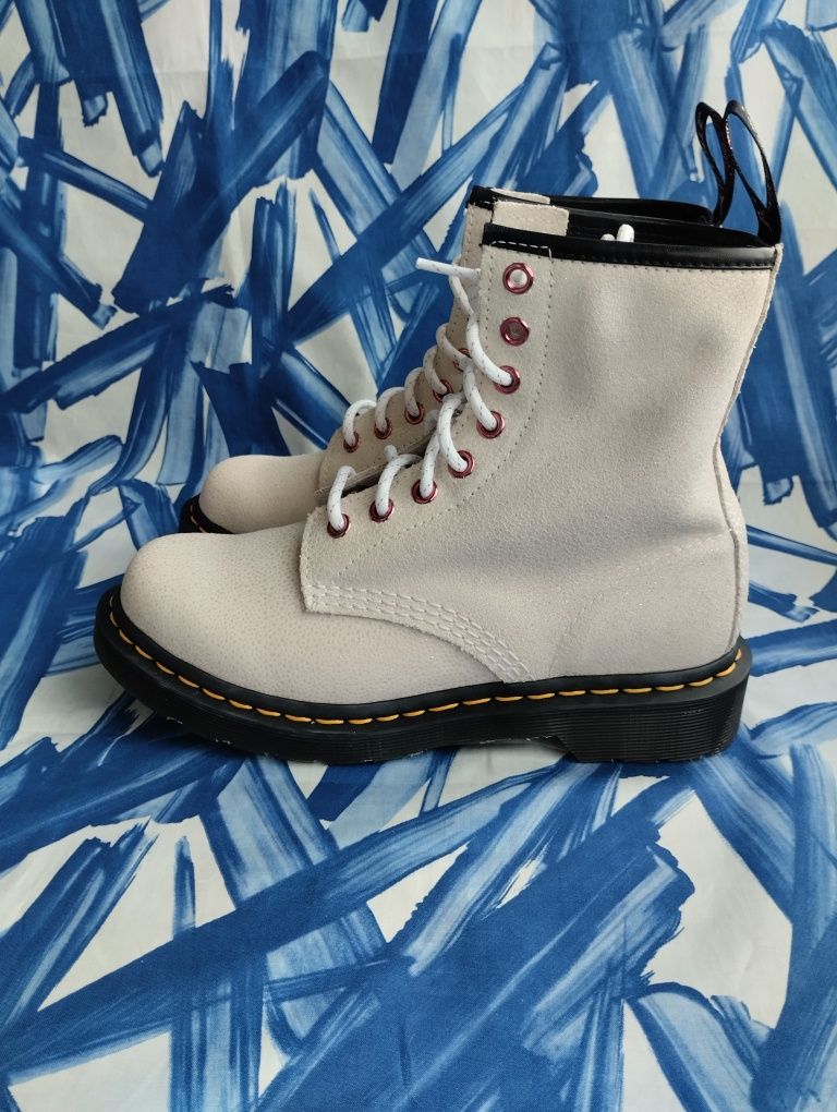 Dr Martens - 1460 Bejewelled Боти Кубинки Естествена Кожа Номер  37