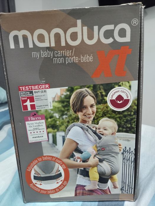 Vând Marsupiu Manduca XT gri/portocaliu