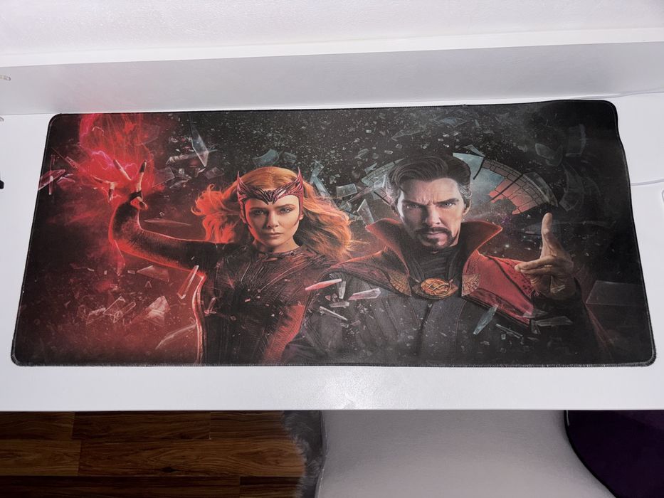 Scarlet Witch Wanda Maximoff Marvel подложка за мишка и лаптоп