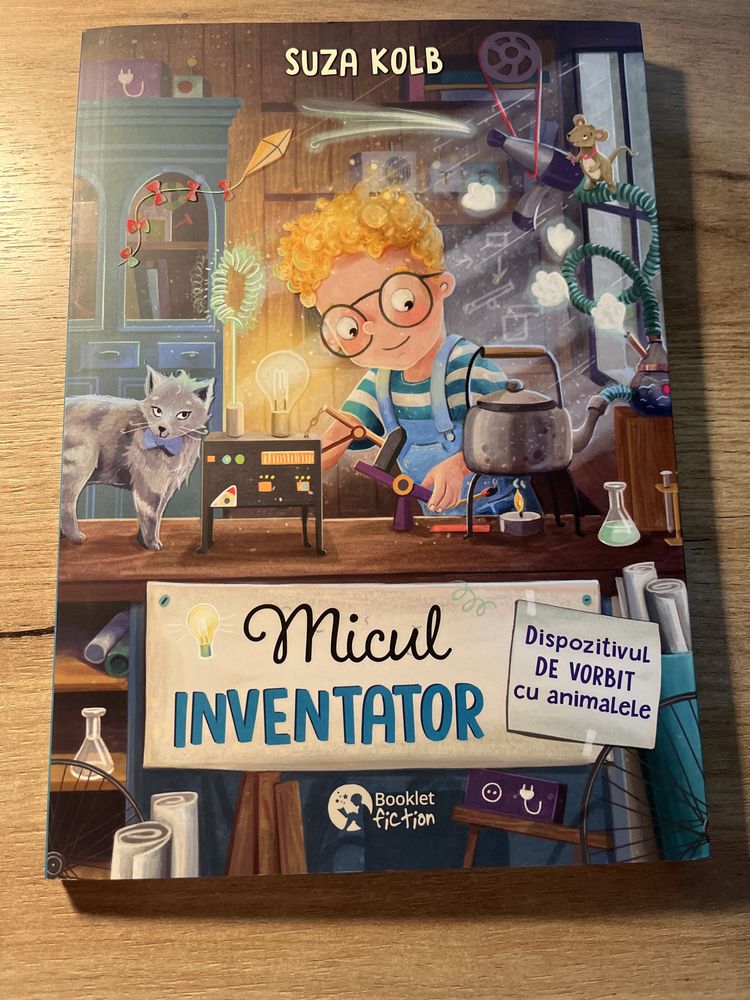 Micul inventator-carte de citit pentru copii