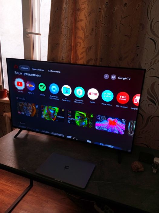 В ideal 4К UHD TCL /HDR10+/3840x2160/ 43" 16/2. В отличном состоянии.