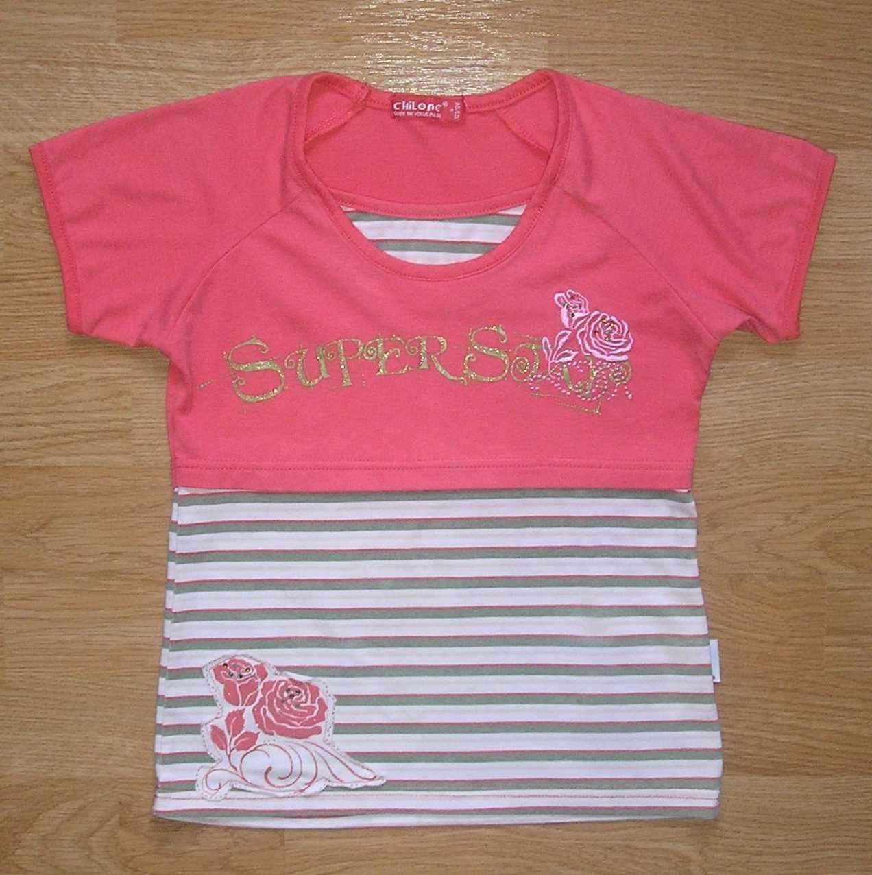 Блузи с къс ръкав, ризи, туники, 7 год., 3-4 лв.