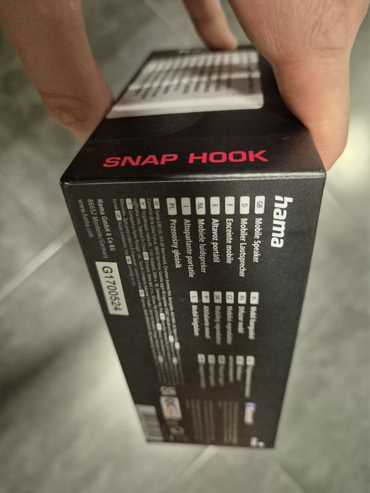Boxa portabila bluetooth Hama cu carabina inclusa (NOUA)