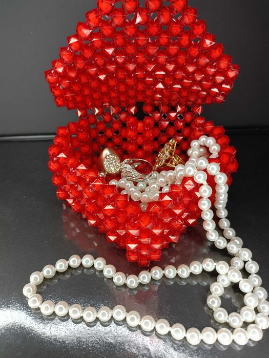 Сумочка шкатулка брелок для девочек