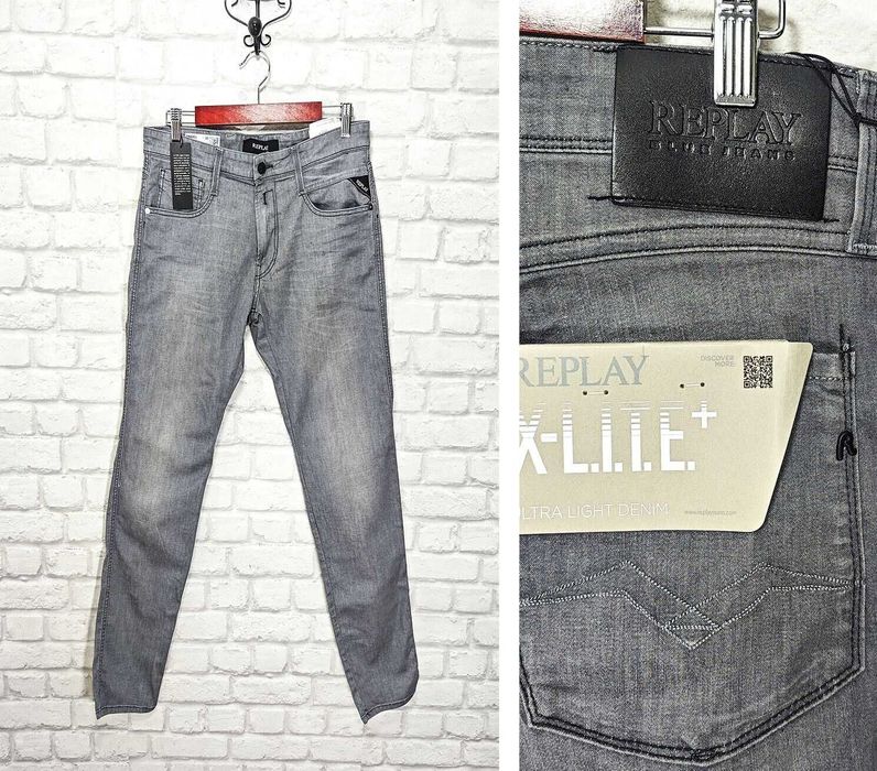 Replay Anbass X-Lite Slim fit мъжки дънки размер W31 L32 Нови
