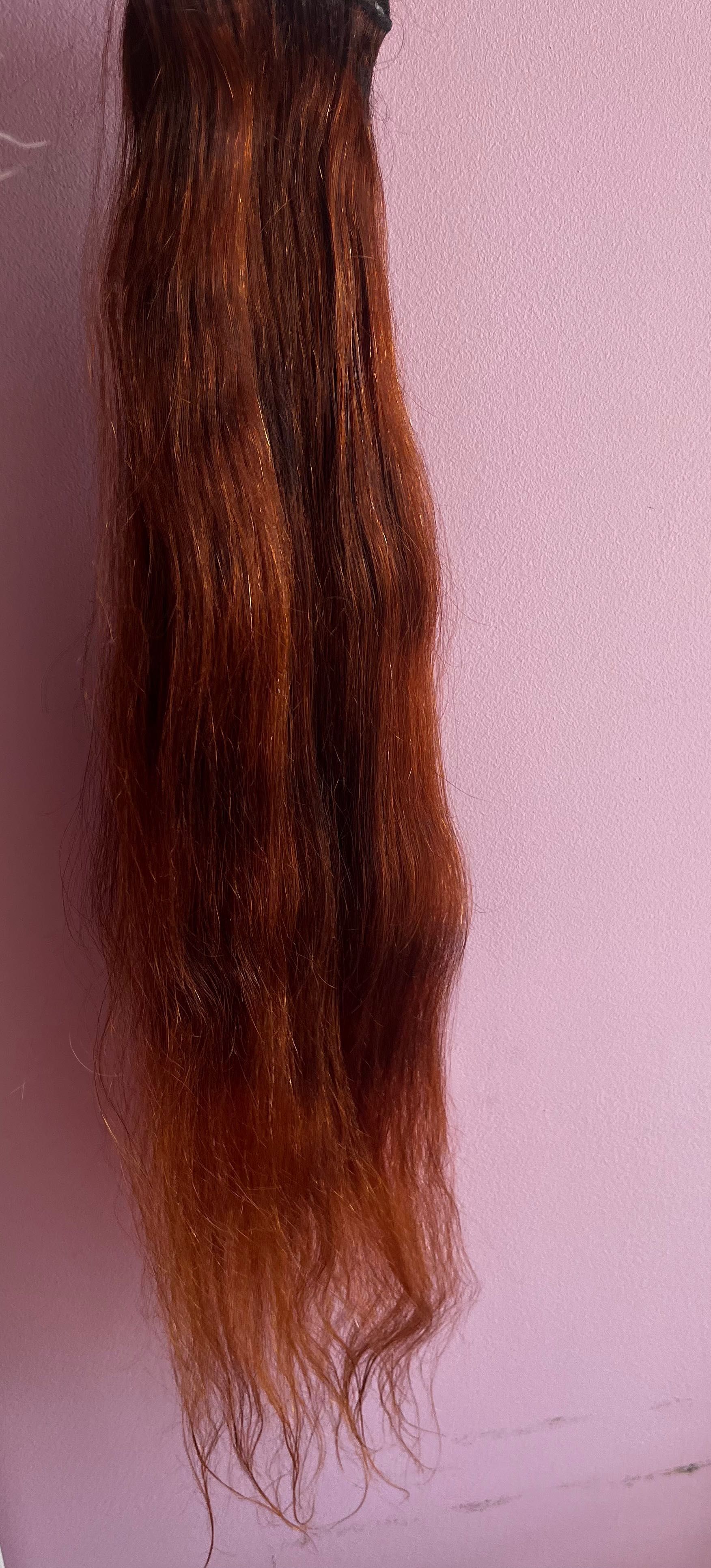 Треса естествена индийска коса 70см