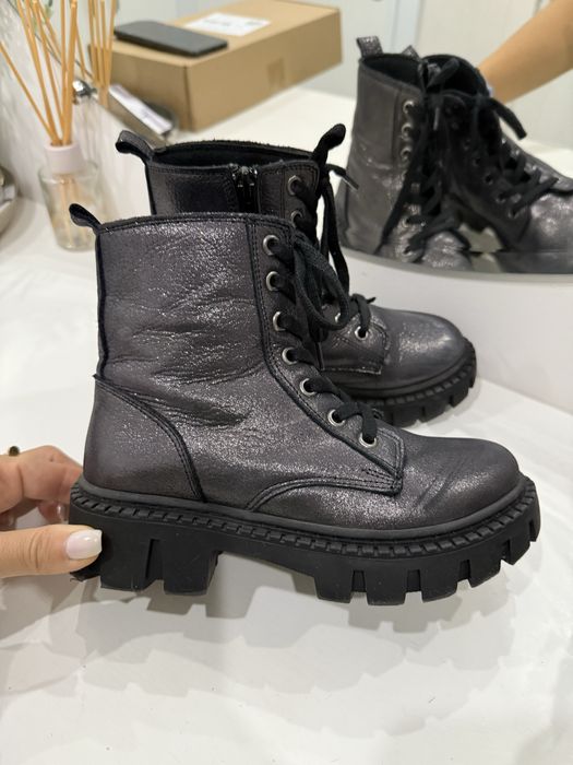 Детски боти от естествена кожа 32 номер