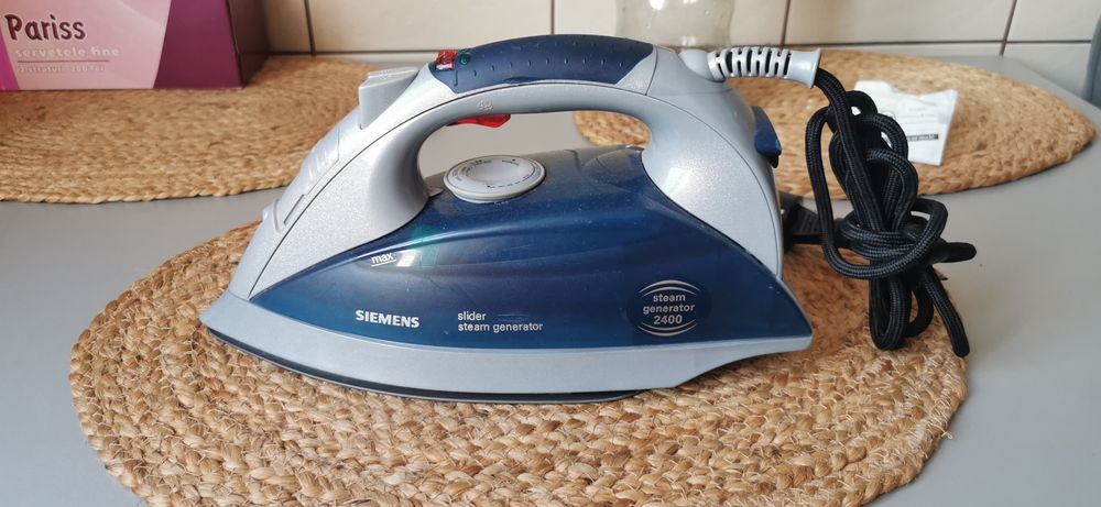 Fier de calcat, calcator,  cu abur Siemens 2400w