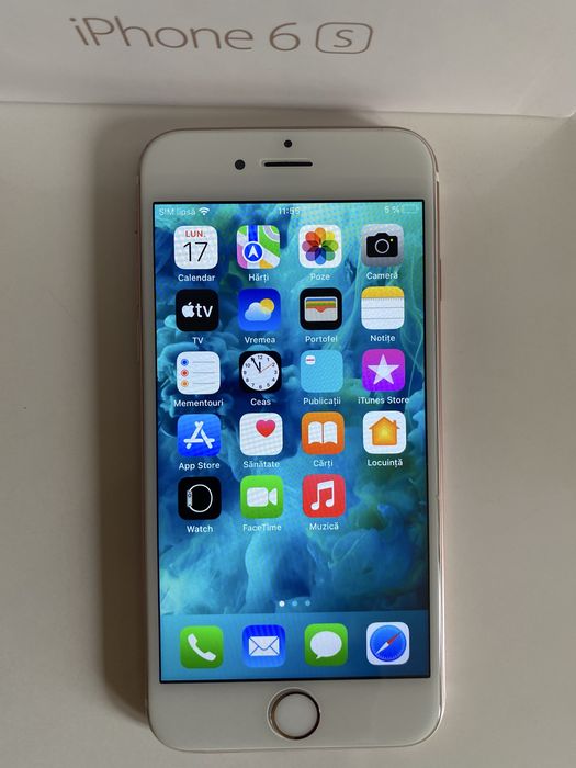 iPhone 6S 16 GB Rose Gold în cutia originală