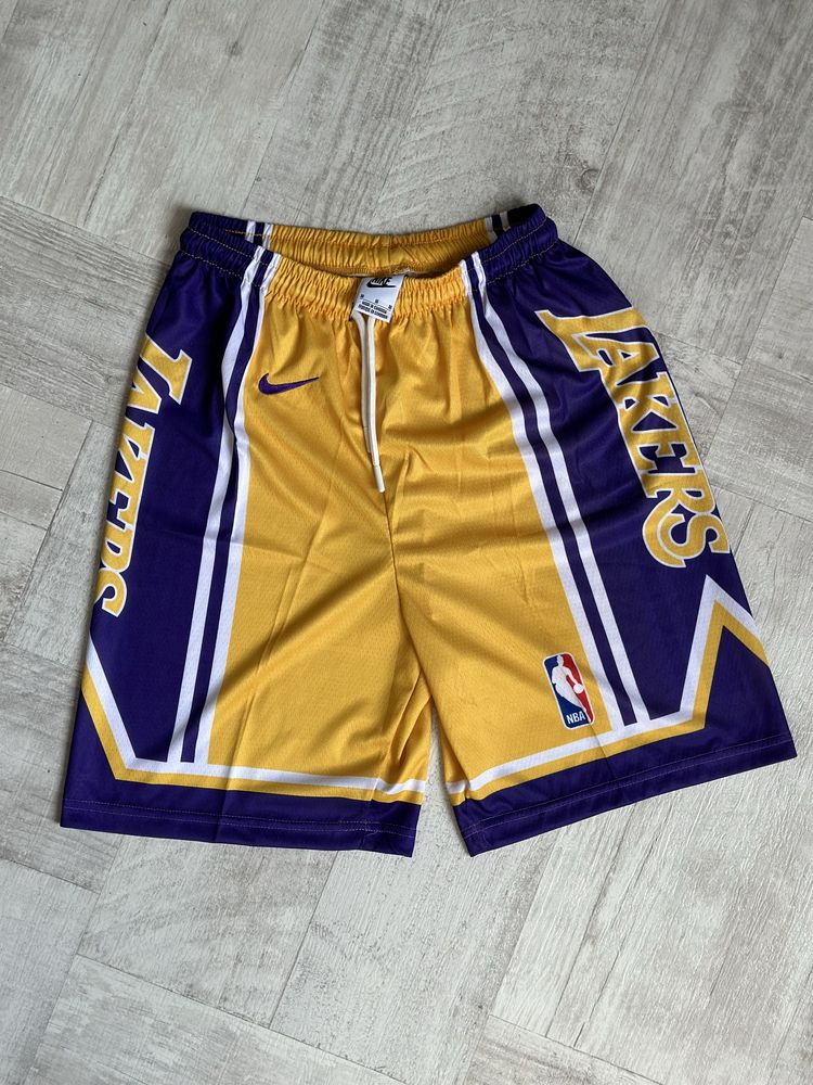 Pantaloni Lakers Nike baschet sort