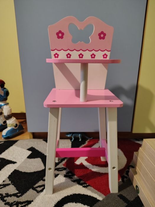 Детско столче за хранене за кукли