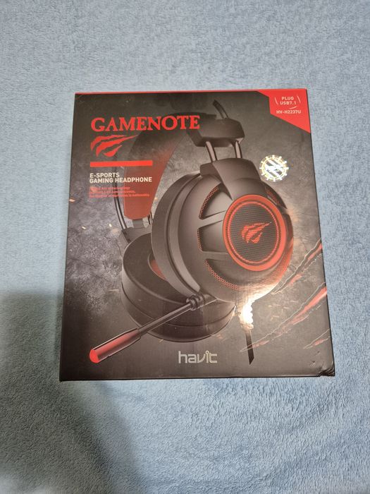 Vând Câști Gaming HAVIT, 7.1 Surround, HV-H2237U, Negru, USB.