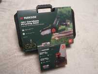 Fierastrau electric / drujba Parkside + baterie, incarcator - garantie