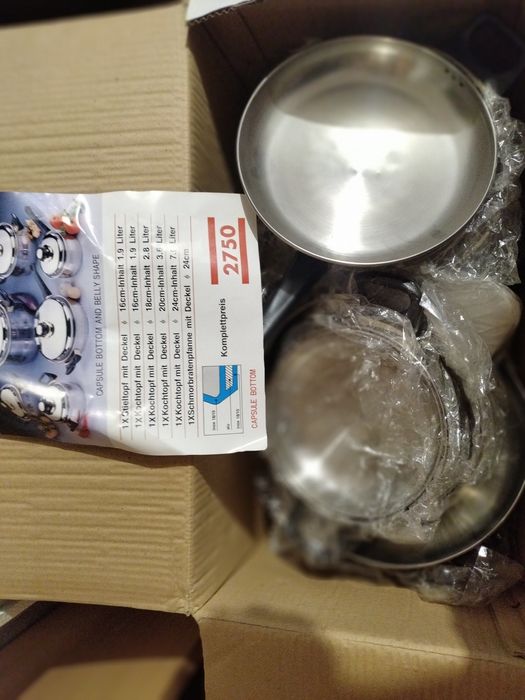 Комплект от 12 части от висококачествена стомана